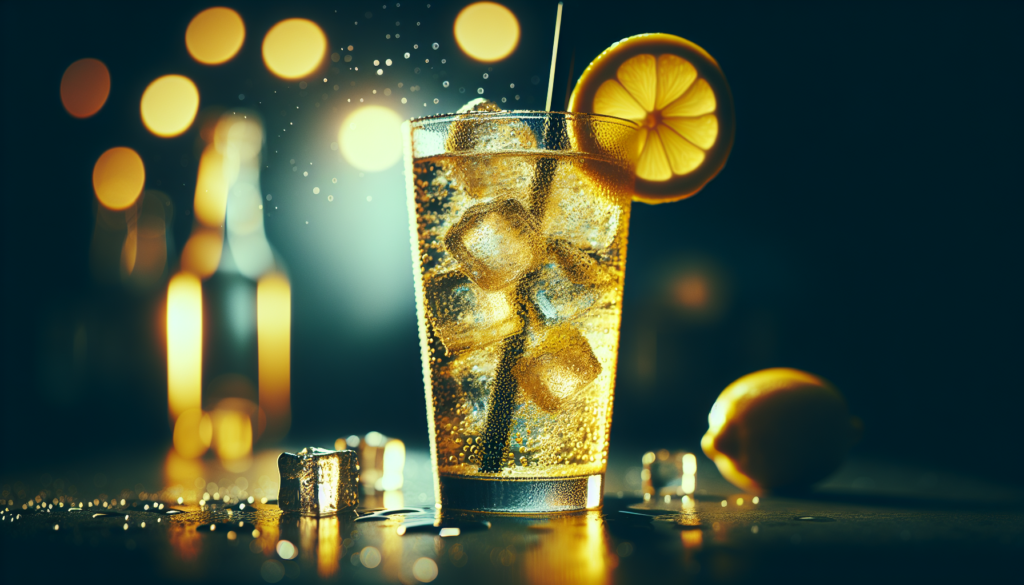 ストロングゼロの缶チューハイとグラスに注がれたレモンサワーのイメージ