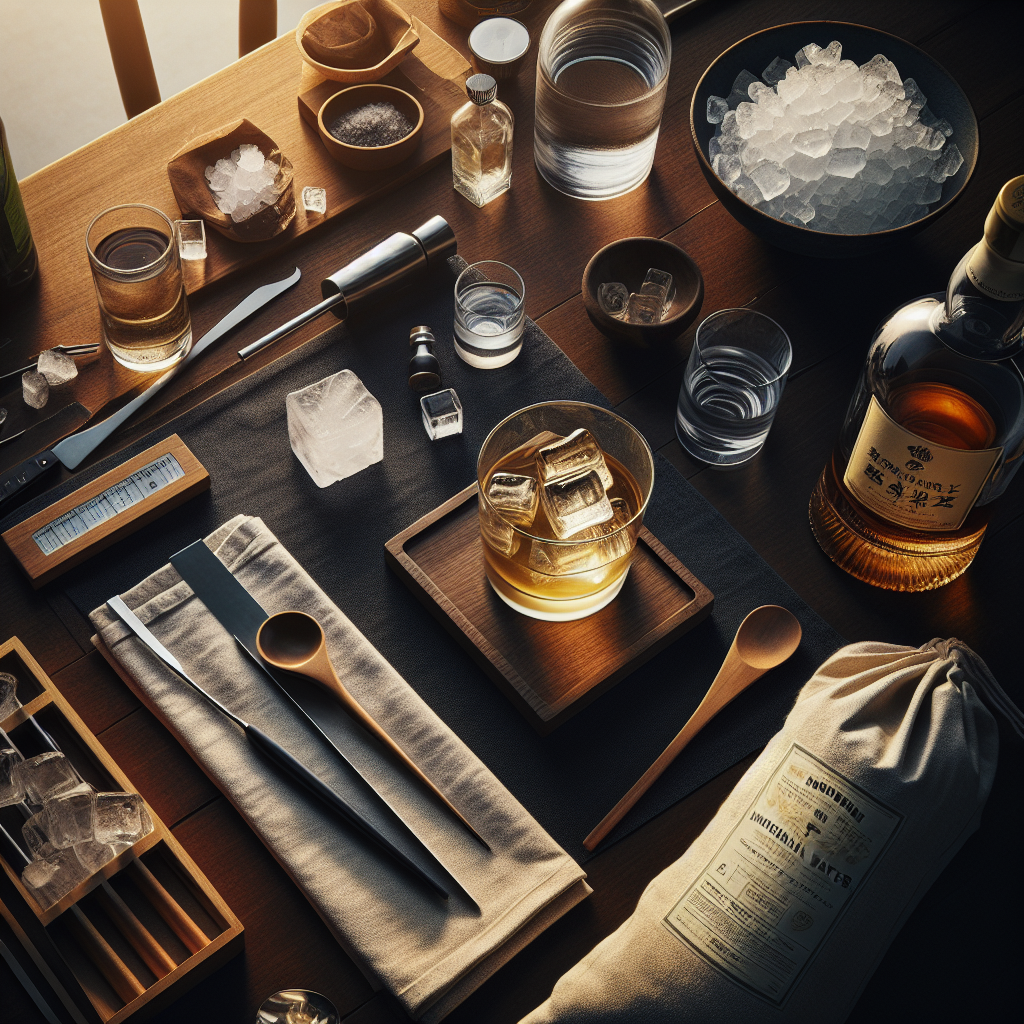 ウイスキー水割りの作り方 材料