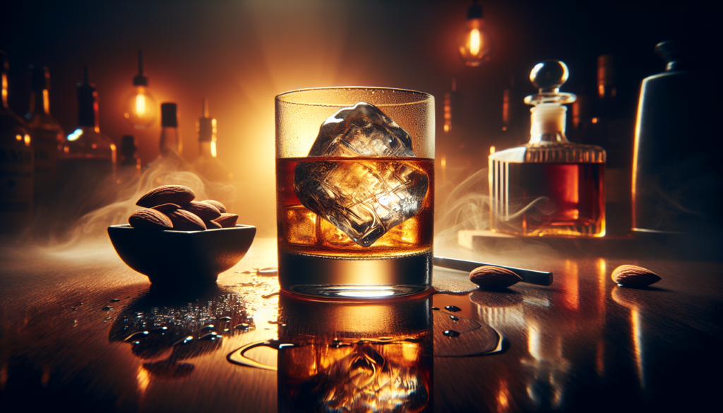 エヴァンウィリアムス ブラックラベル グラスとバーボン