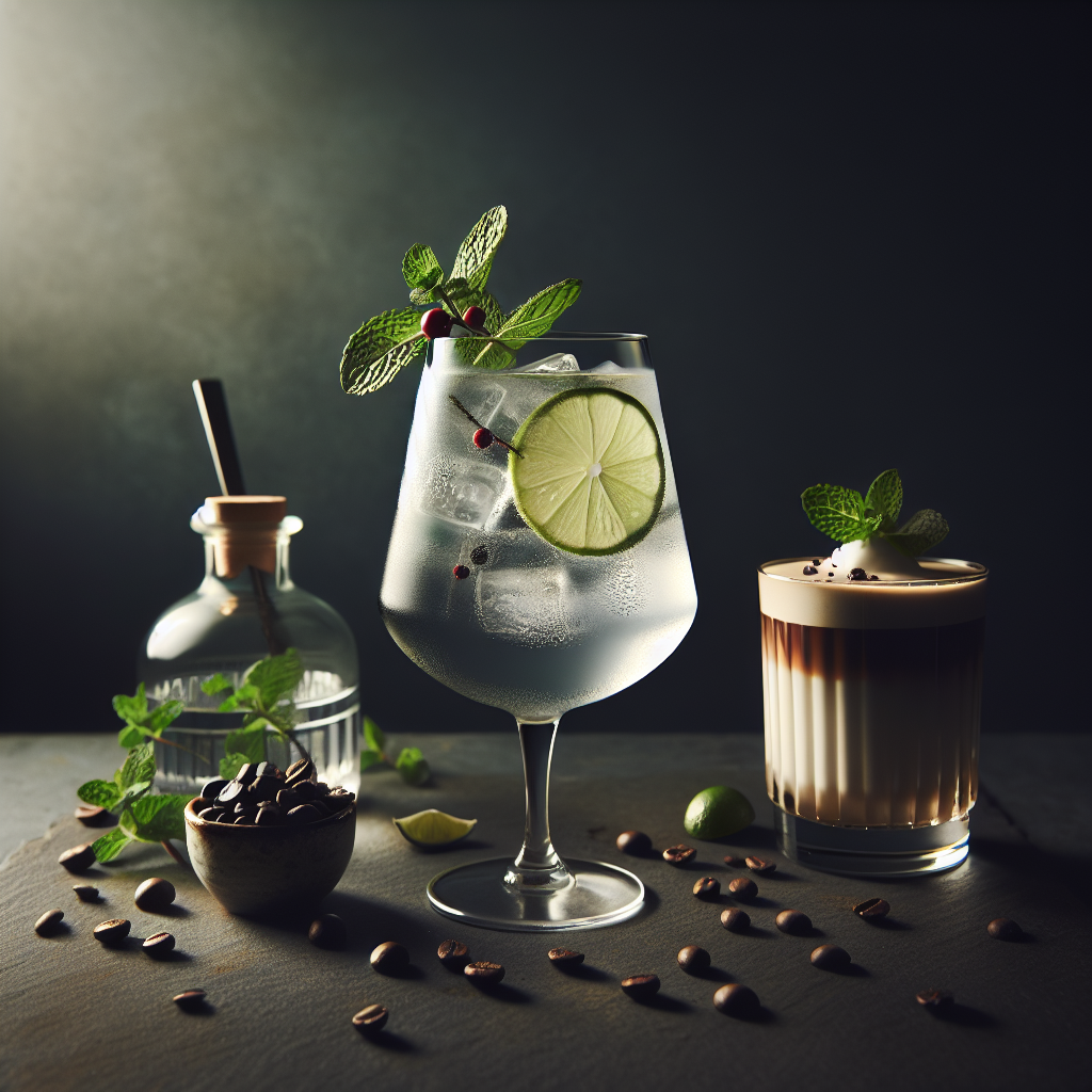 スピリッツとリキュールのカクテルイメージ