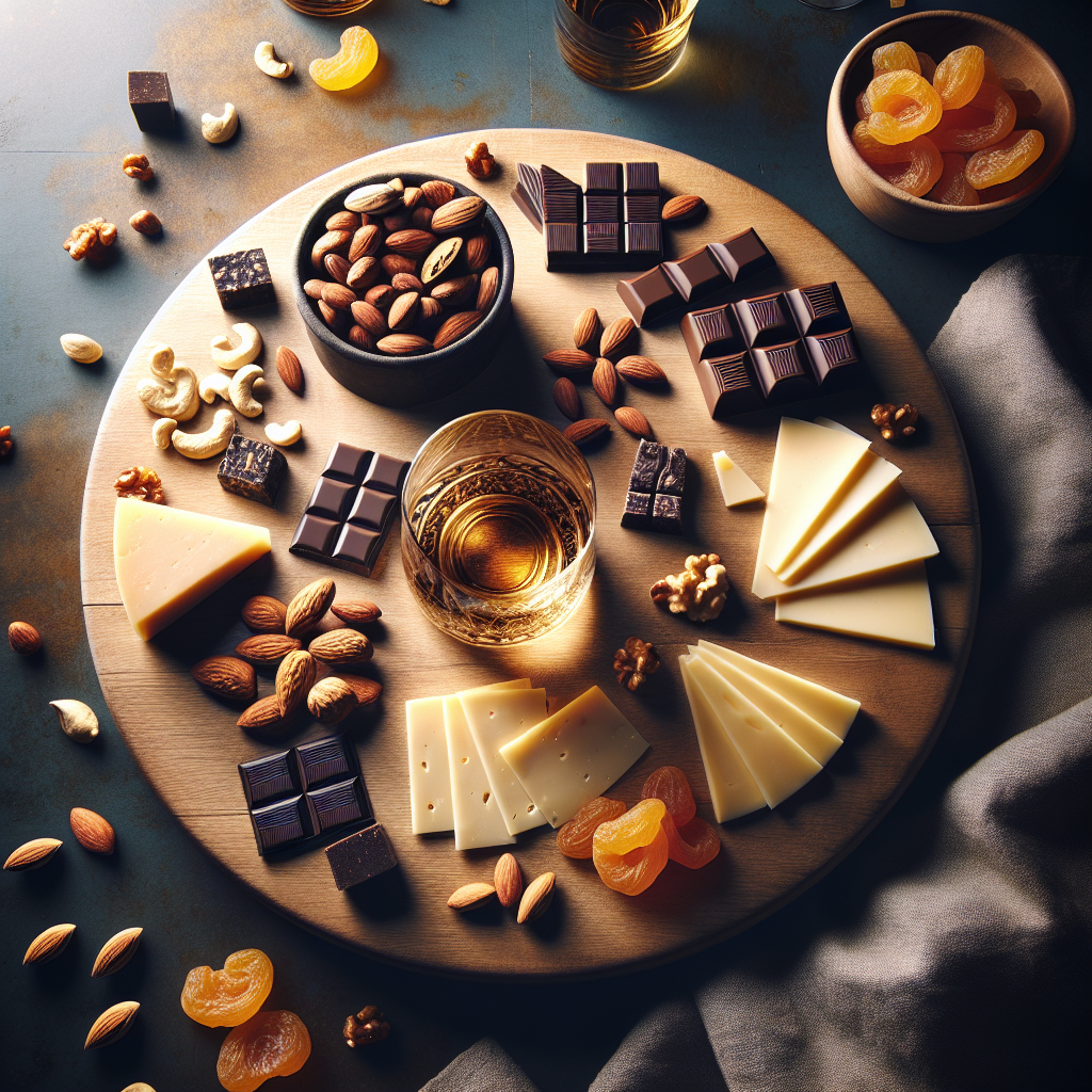 ウイスキー おつまみ チョコレート ナッツ チーズ